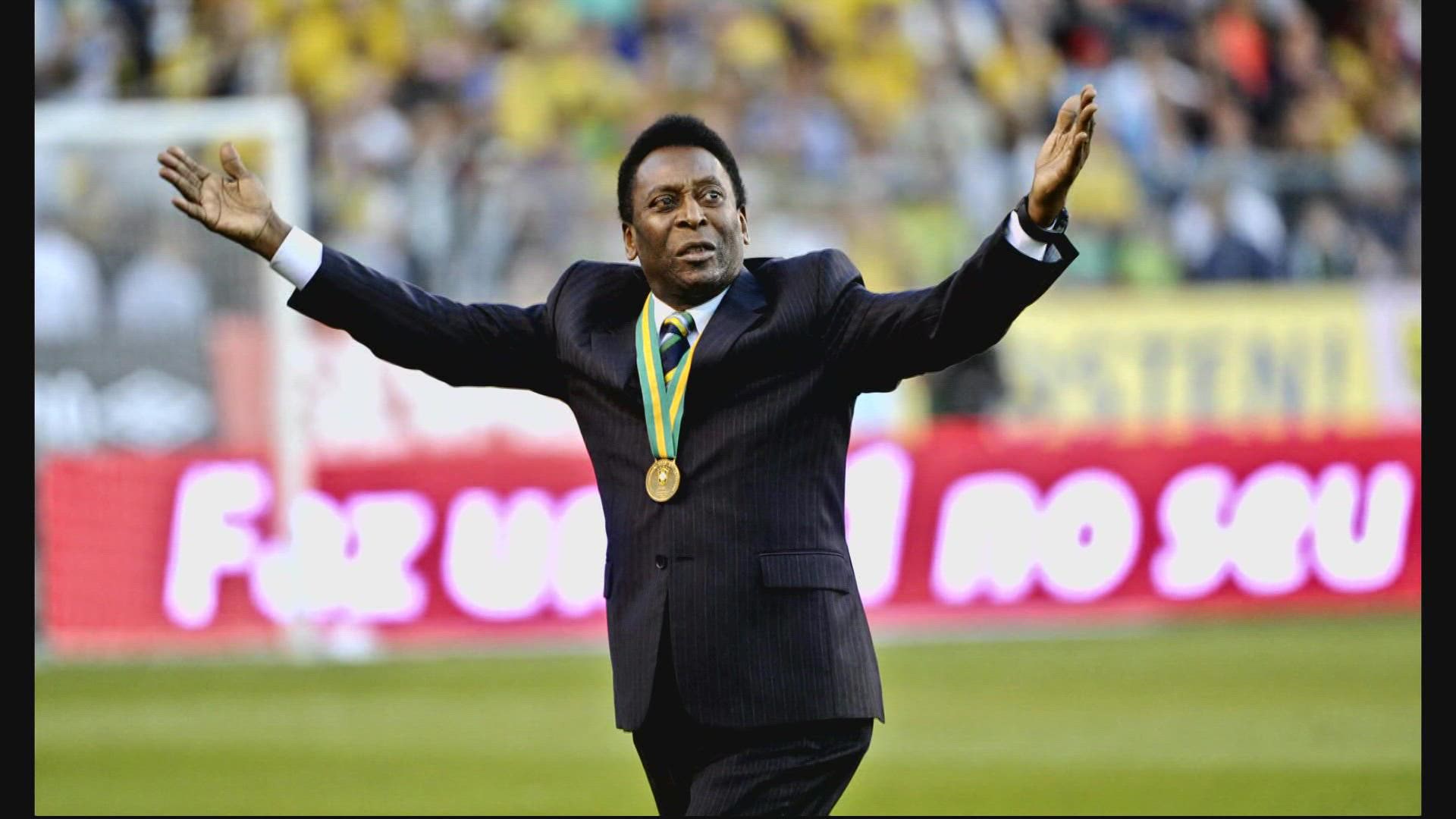 Pelé, Brazil's mighty king of 'the beautiful game,' has died