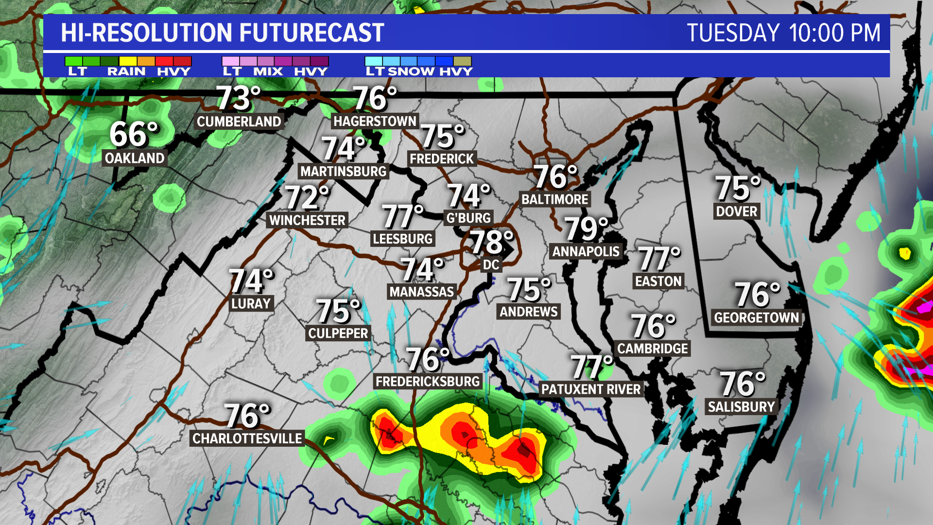 Severe storms expected Tuesday in the DMV | wusa9.com