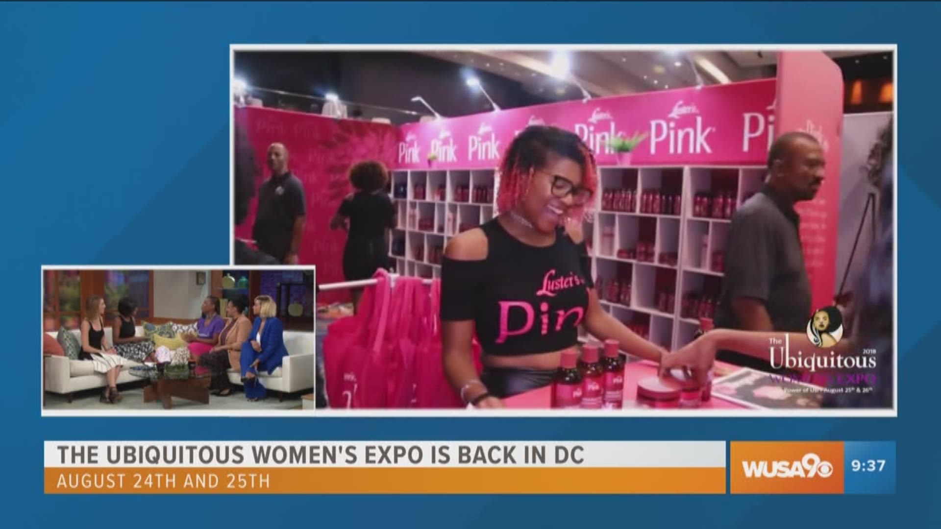 The Ubiquitous Women's Expo is back to bring women of all ages for two days of excellence, celebrating all things beauty, hair, wellness, health, and more. Event creator Germaine Bolds-Leftridge joins the Great Day show with Robyn Dixon of The Real Housewives of Potomac, and Keosha Burns of Chase Home Lending.  The expo is taking place August 25th and 26th at the Walter E. Washington Convention Center in DC. For more information visit www.ubiquitousexpo.com.