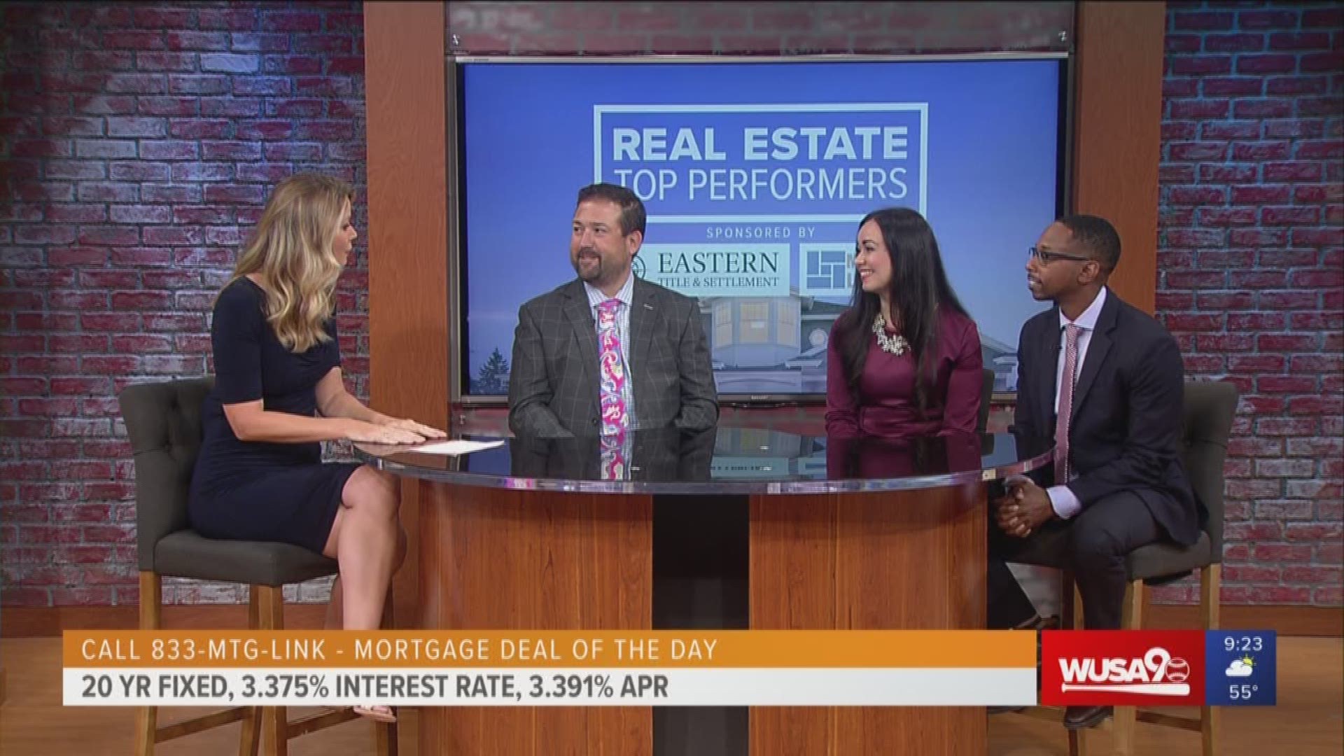 The DMV's top real estate performers have the mortgage deal of the day! This segment was sponsored by Eastern Title and Settlement and The Mortgage Link, Inc.