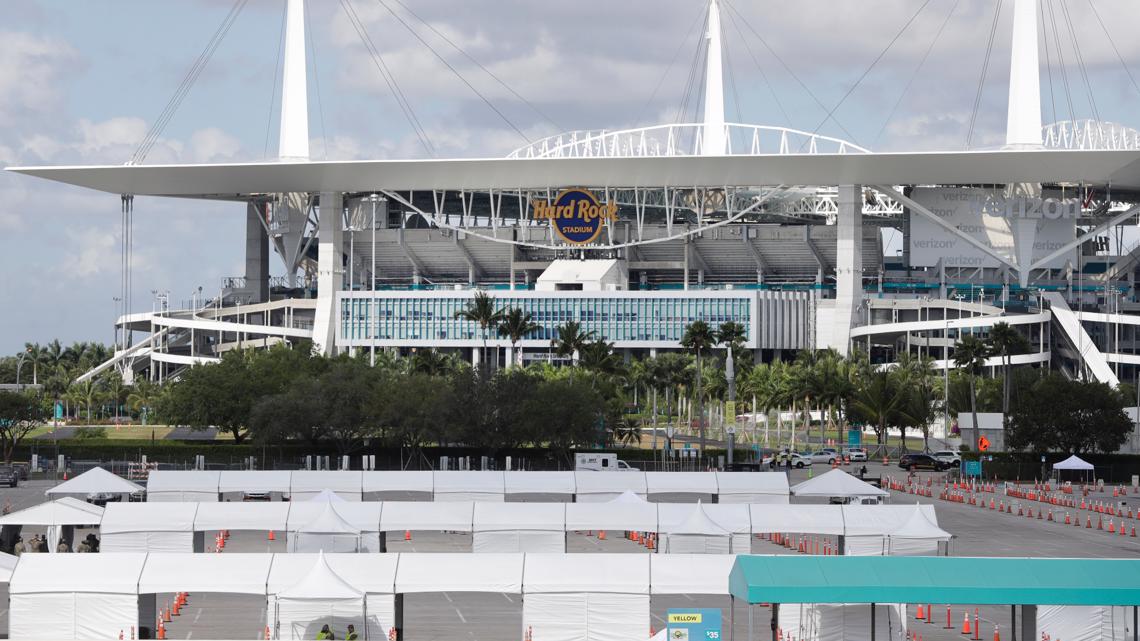 Dolphins' home schedule back-loaded due to stadium work