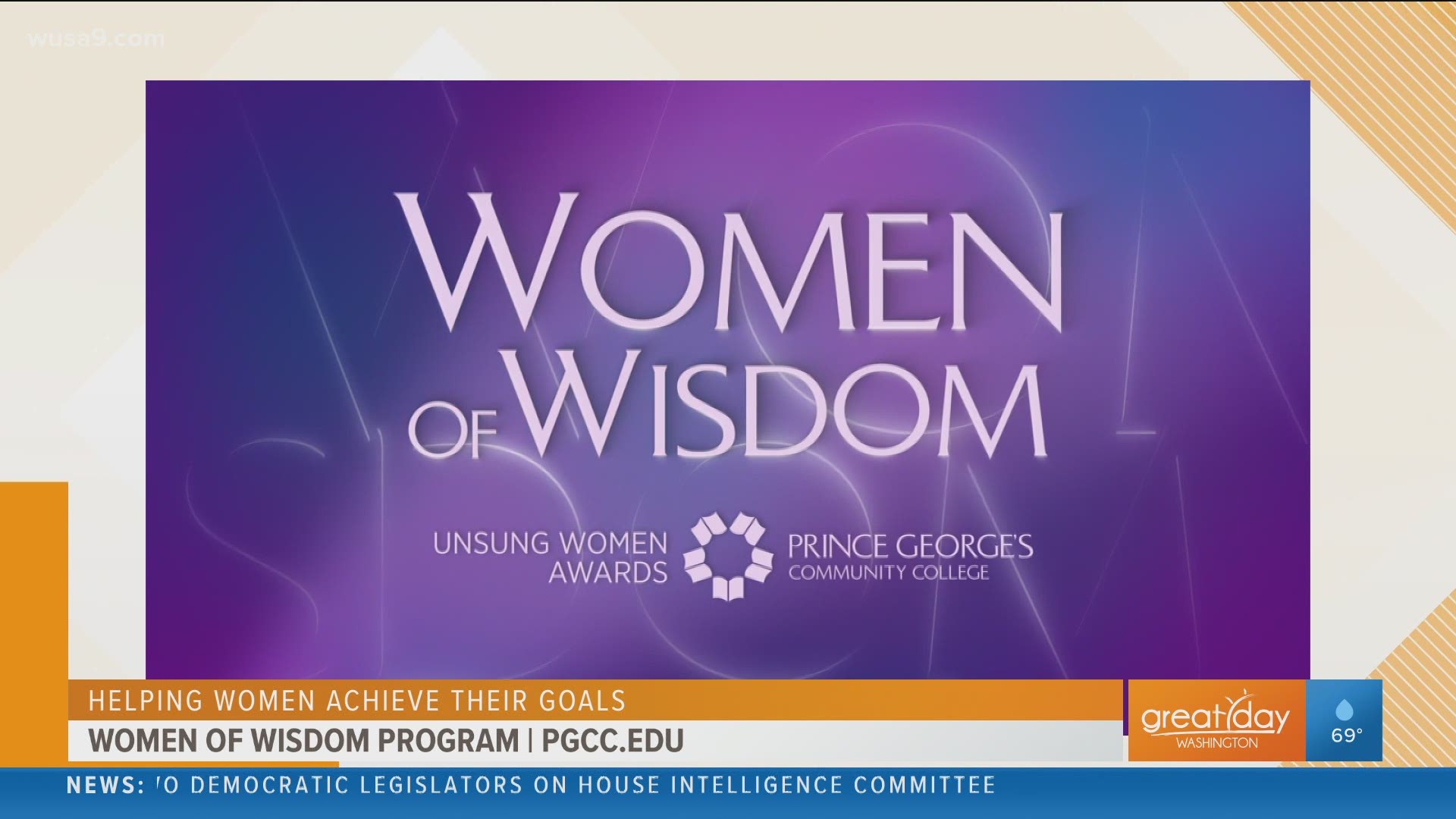 Sponsored by Prince George's Community College and the Women of Wisdom. Visit PGCC.edu for more information.
