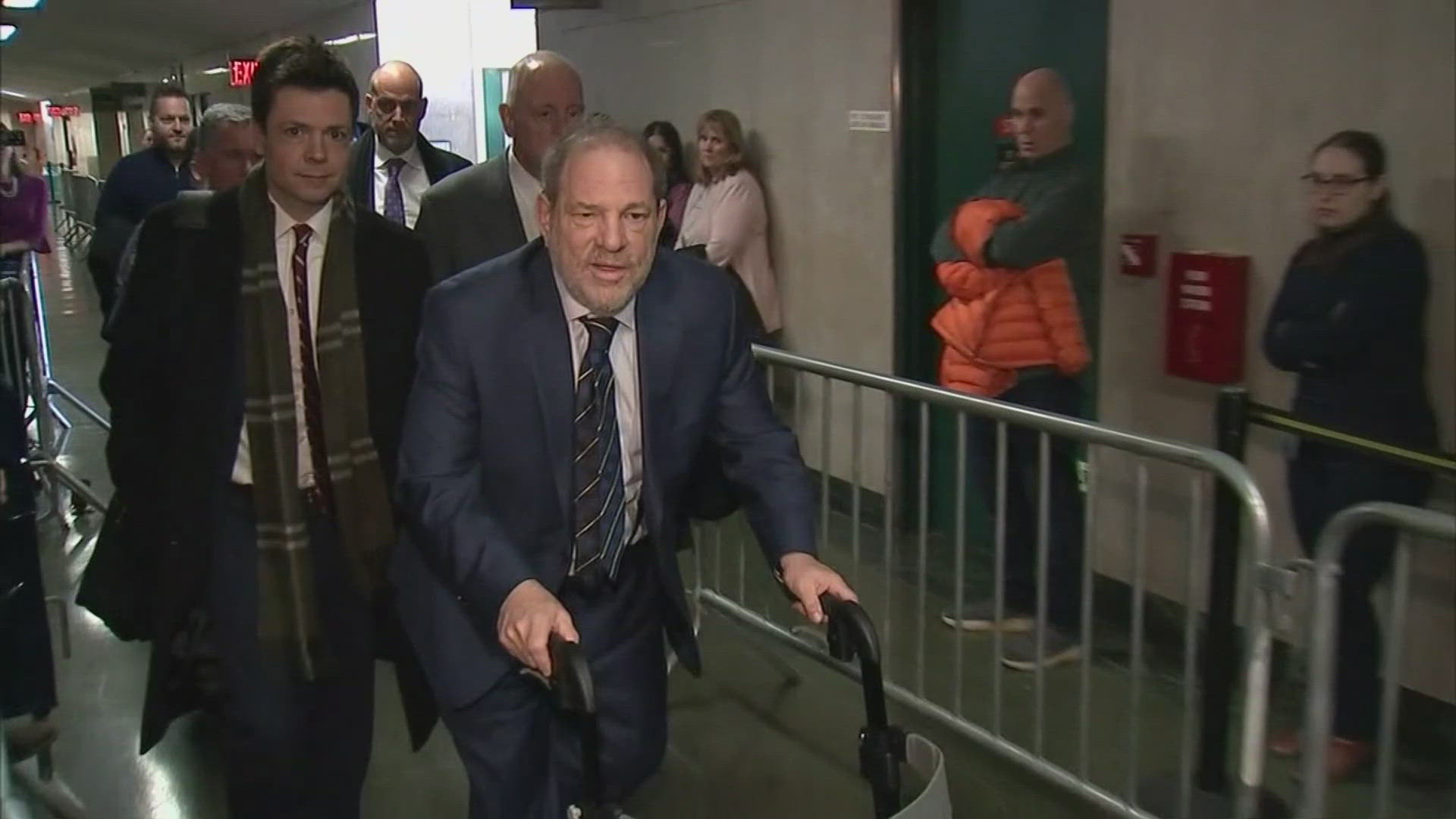 Attorney Arthur Aidala said Weinstein was moved to Bellevue Hospital in Manhattan after his arrival on Friday to city jails.