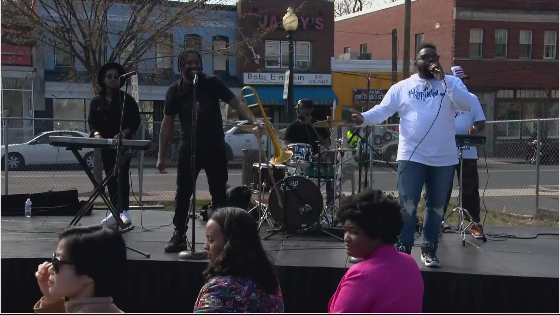 On Thursday, community members came together to celebrate the unveiling of the Anacostia Arts and Culture District in Ward 8.