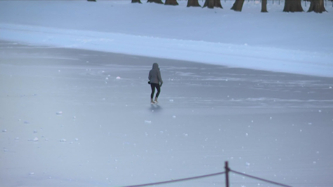 Ice complicating cleaning efforts in the District after winter storm