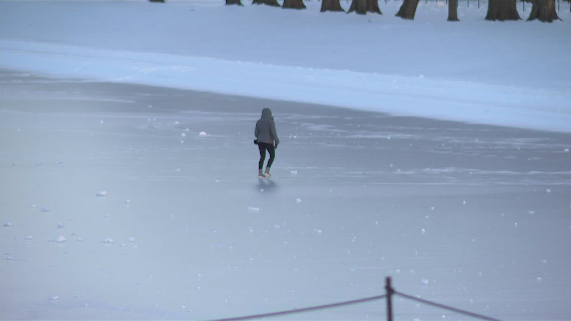 Ice complicating cleaning efforts in the District after winter storm ...