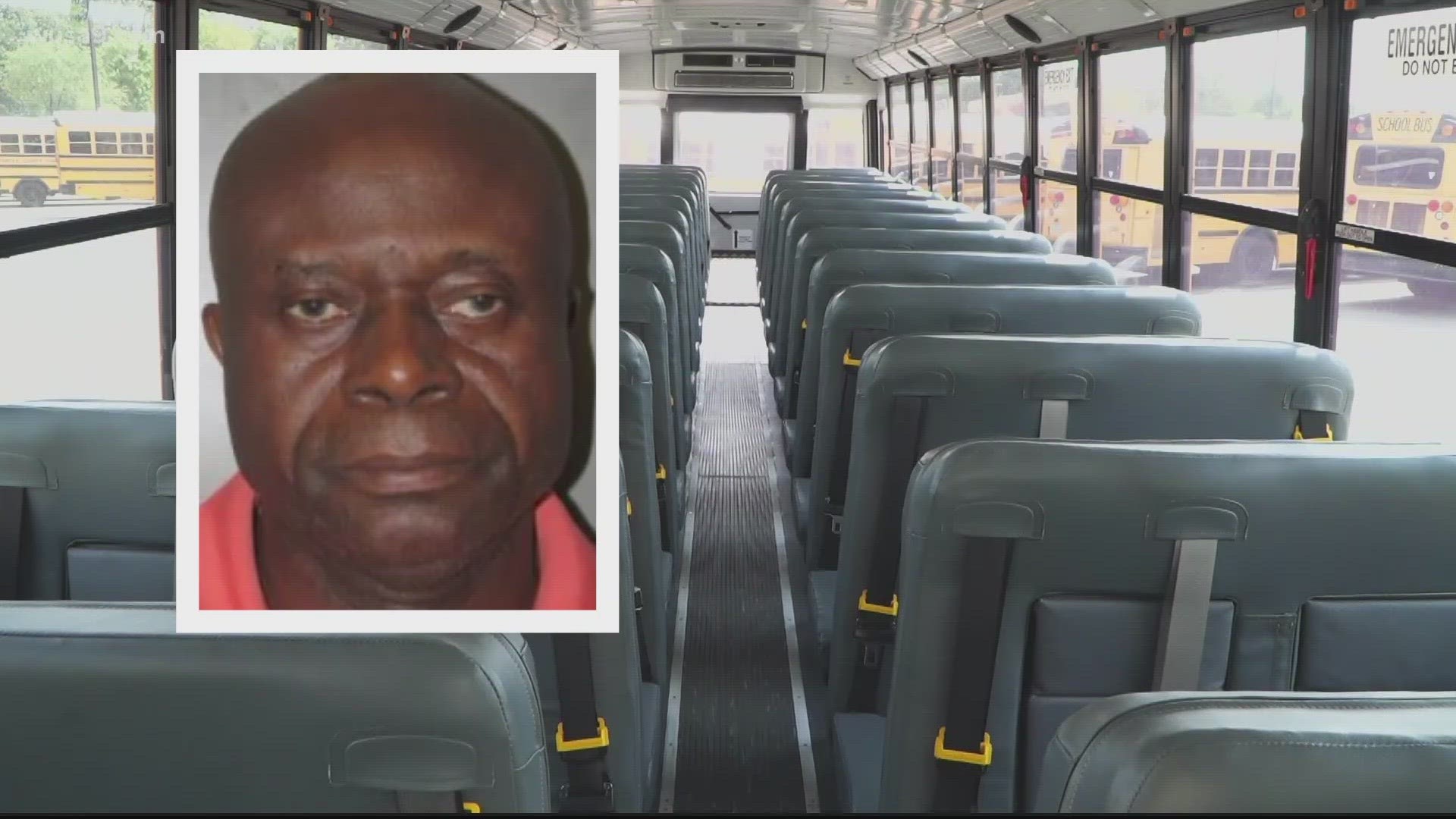 A former Montgomery County school bus driver will spend 40 years in prison. This -- after he was caught on camera sexually assaulting 4 students with special needs.