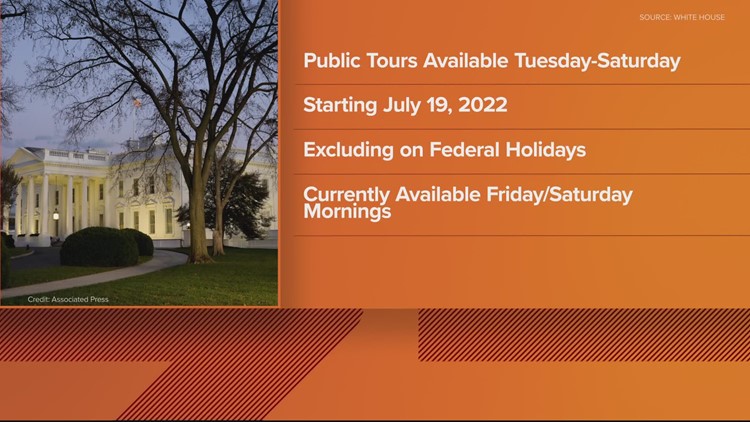 Tours of the White House resume in DC; 4th of July plans announced | It's A DC Thing