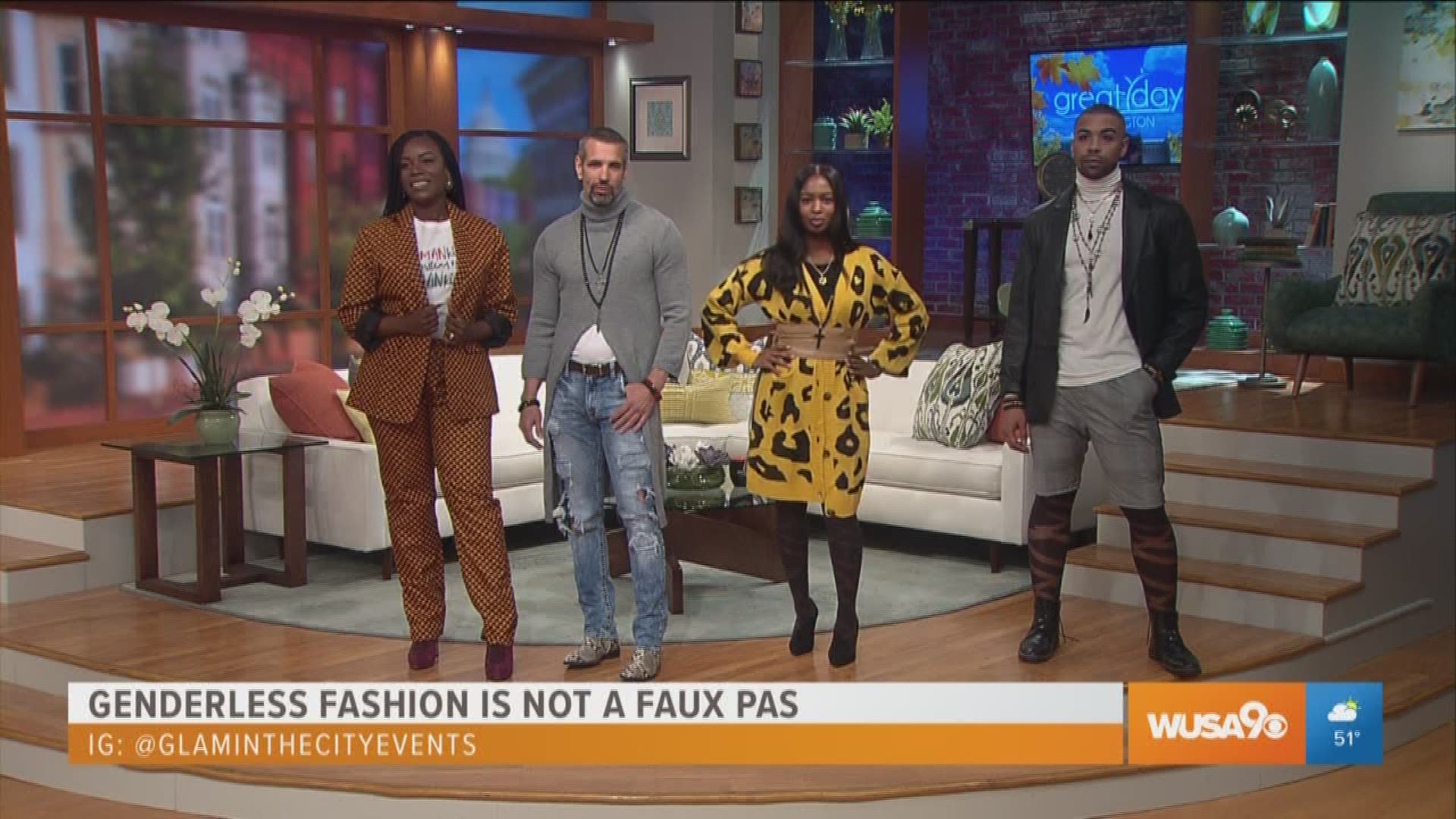 Local stylist Tona Michelle and owner of CARRA Hosiery Christi Hairston share the top genderless fashion looks.