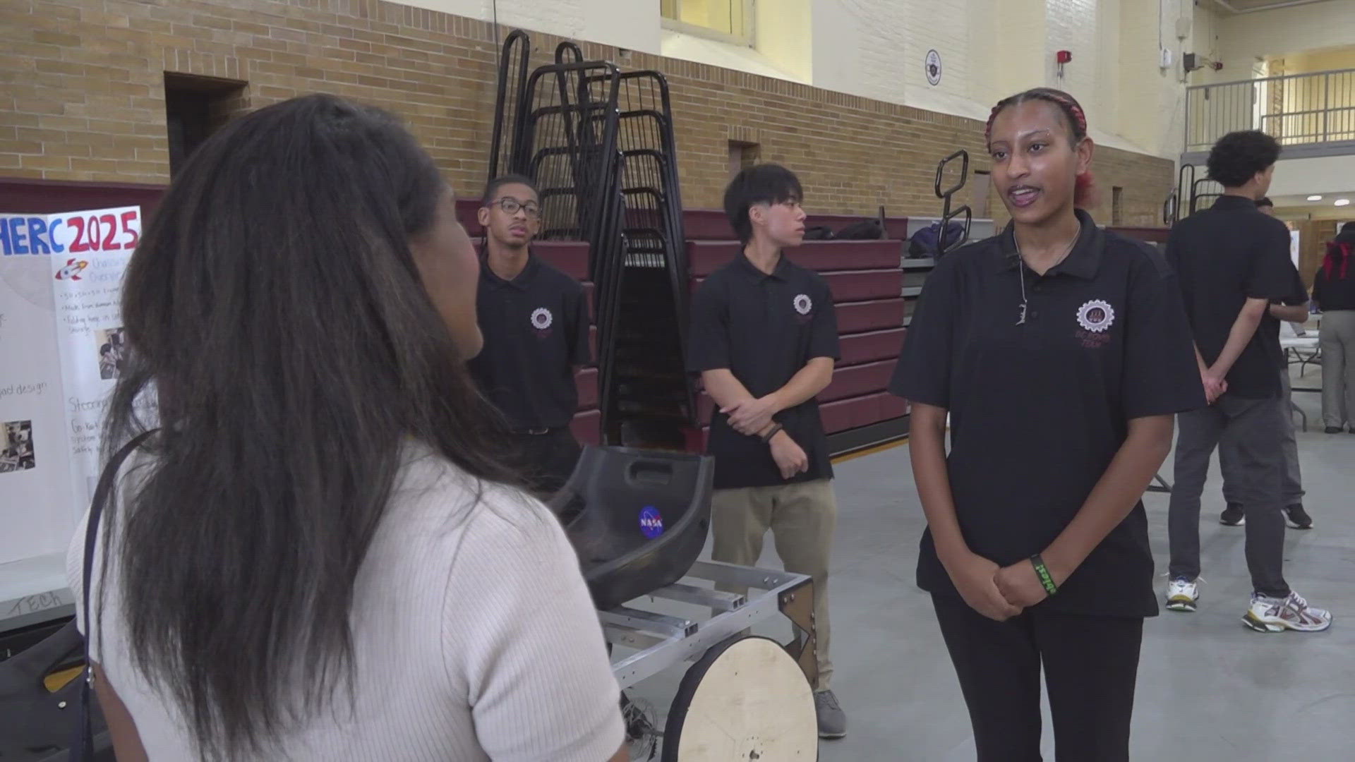 Miri Marshall introduces us to the students behind the NASA Rover Internship Project.
