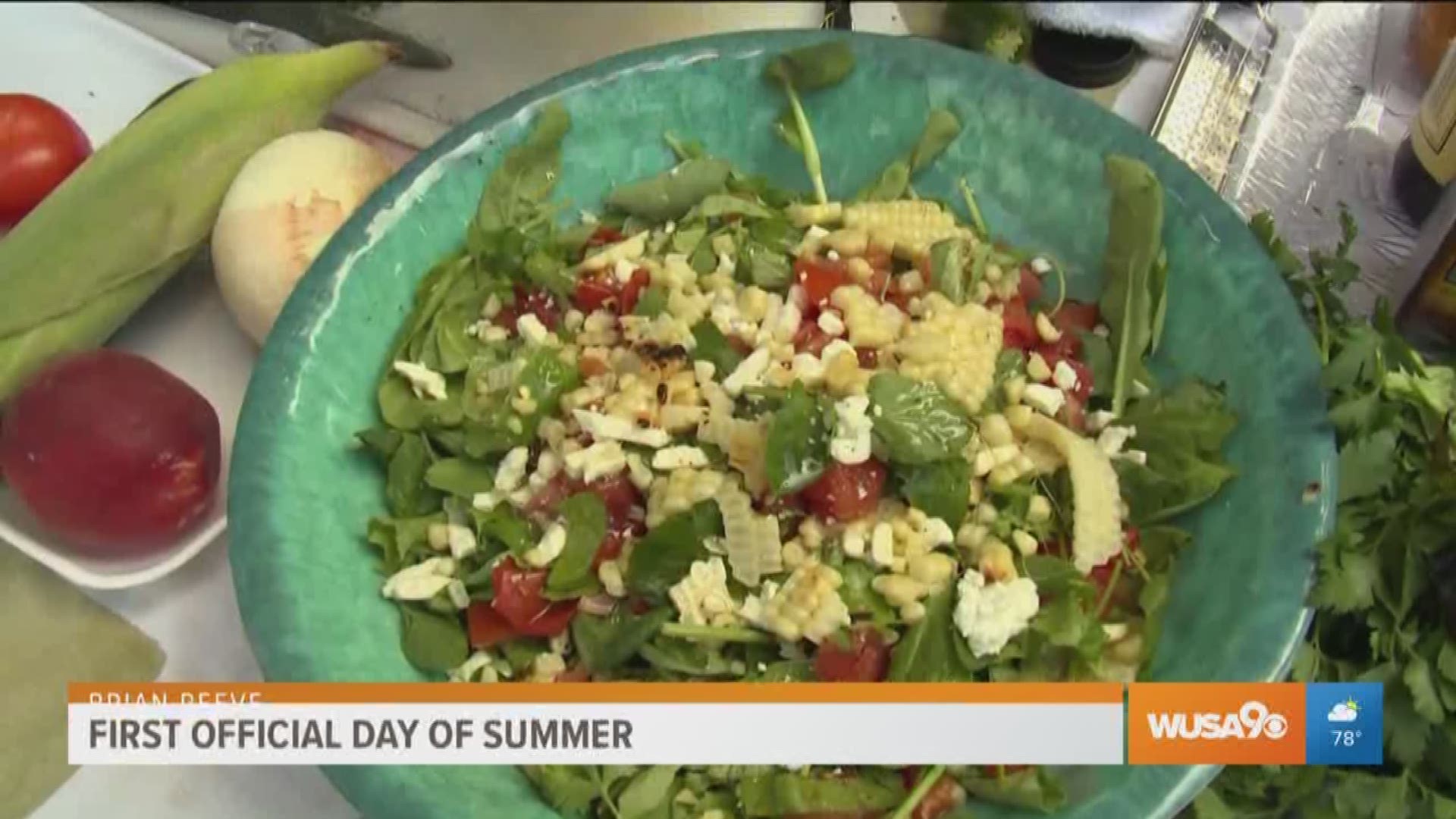 Easy grilled salad recipe perfect for summer from Salt and Pepper. 