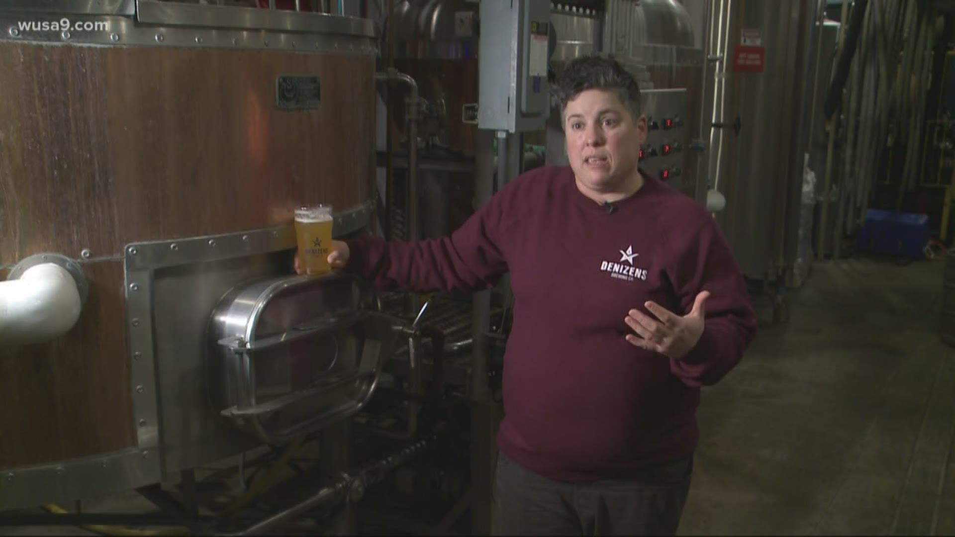 March is Women's History Month and to celebrate, Multimedia Journalist Eric Jansen takes us to Denizens Brewery in Silver Spring, Md.