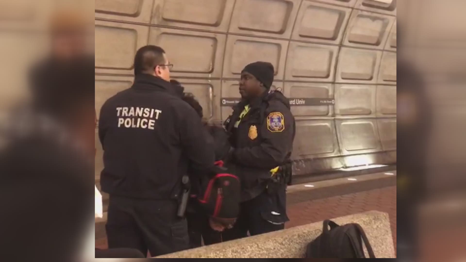 Metro riders sent out tweets of concern Thursday after some said they witnessed Metro Transit Police officers putting a 13-year-old boy in handcuffs.