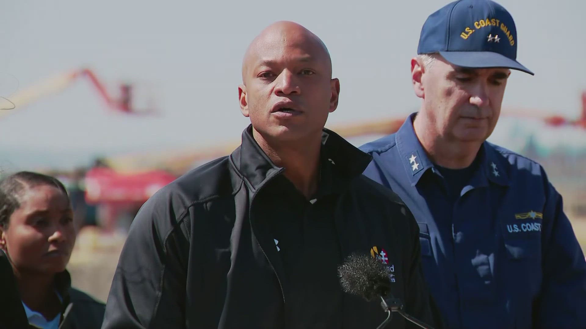 Maryland Gov. Wes Moore gives update on Baltimore Key Bridge collapse ...