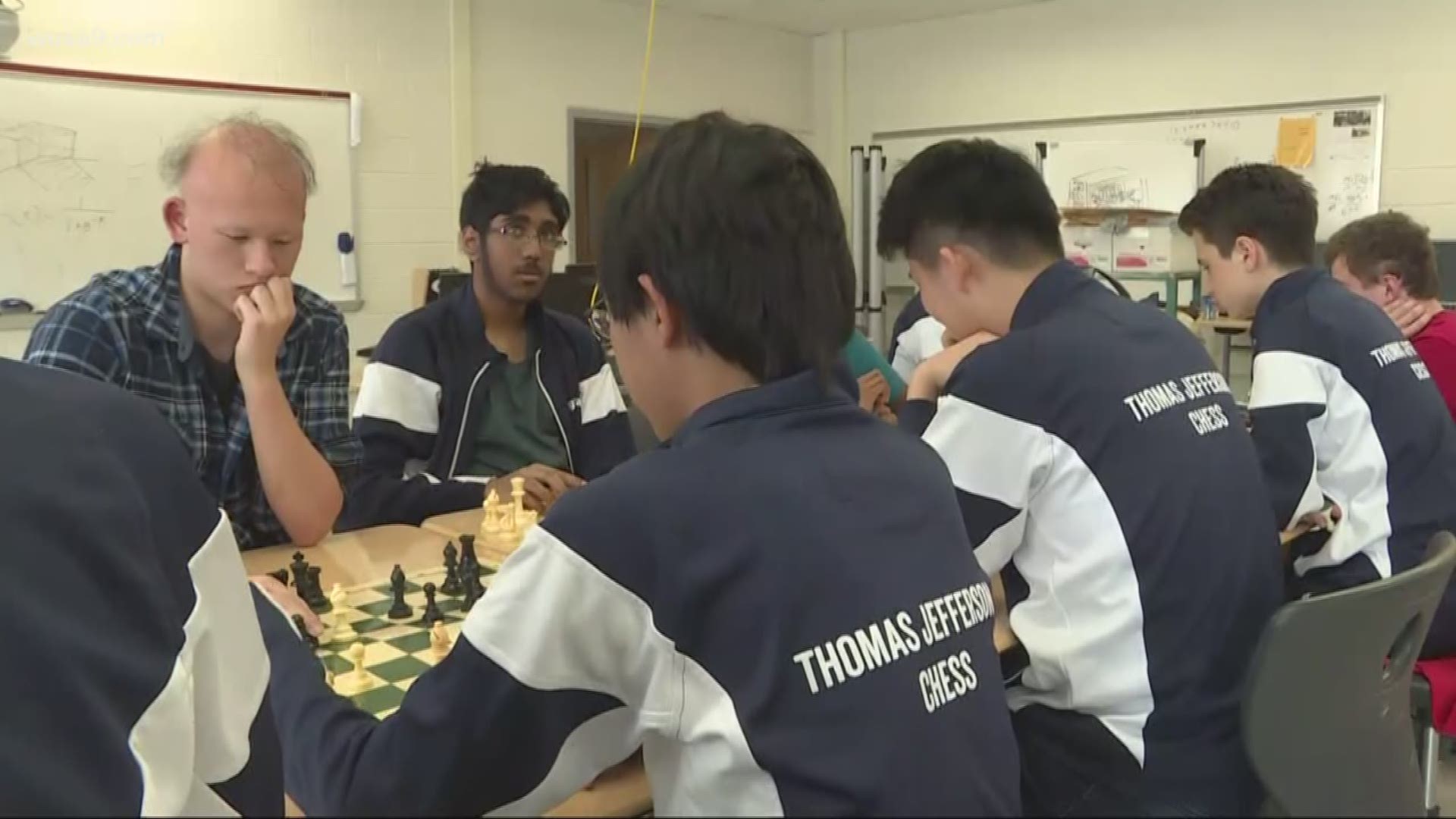 For the second year in a row, Thomas Jefferson High School won chess championship. Congrats!