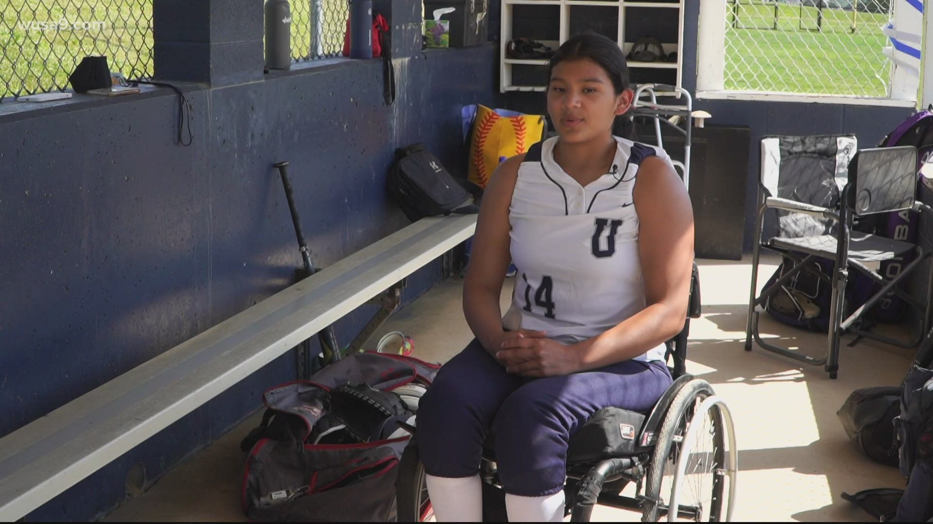 A fall from a rooftop in 2019 left Hailey Smith paralyzed from the waist down. What it didn't do was break her spirits and goals of still participating in sports.