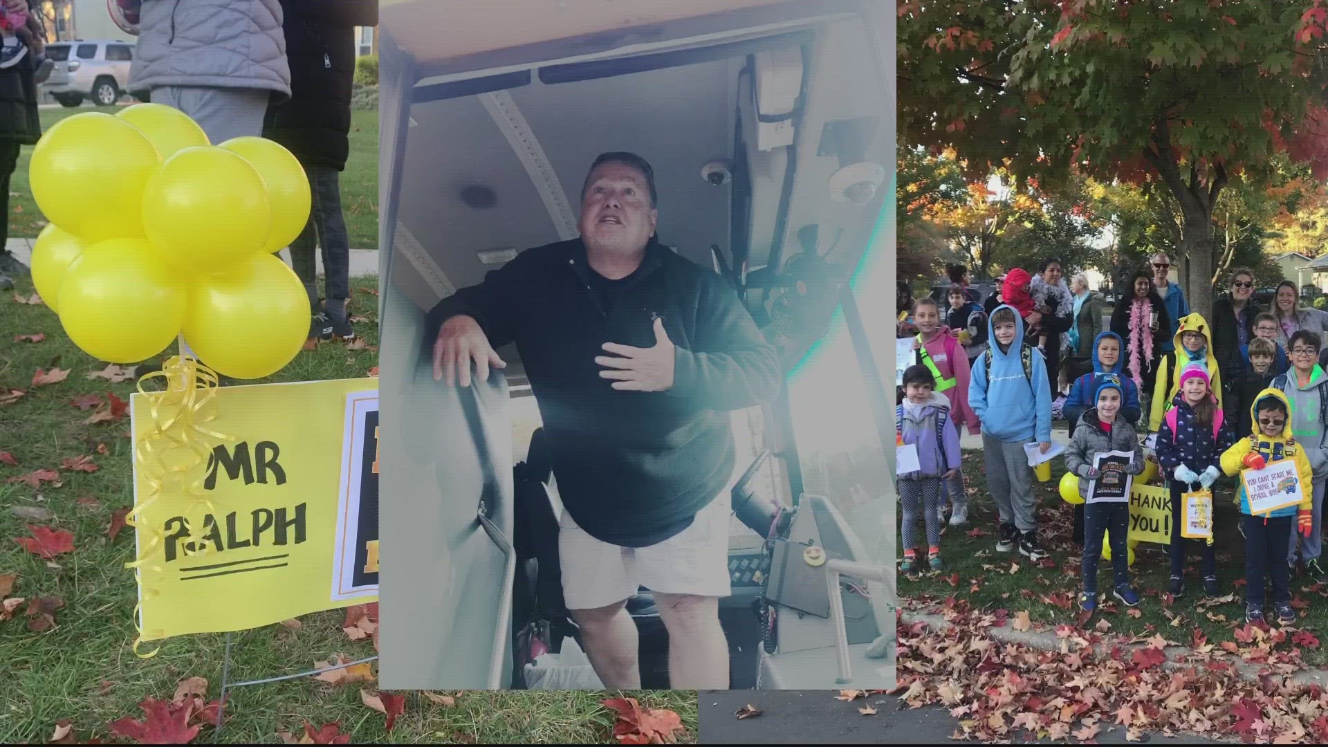 A school bus driver with a 30-year career under his seatbelt is getting the recognition he deserves. The heartwarming celebration for Mr. Ralph in Rockville
