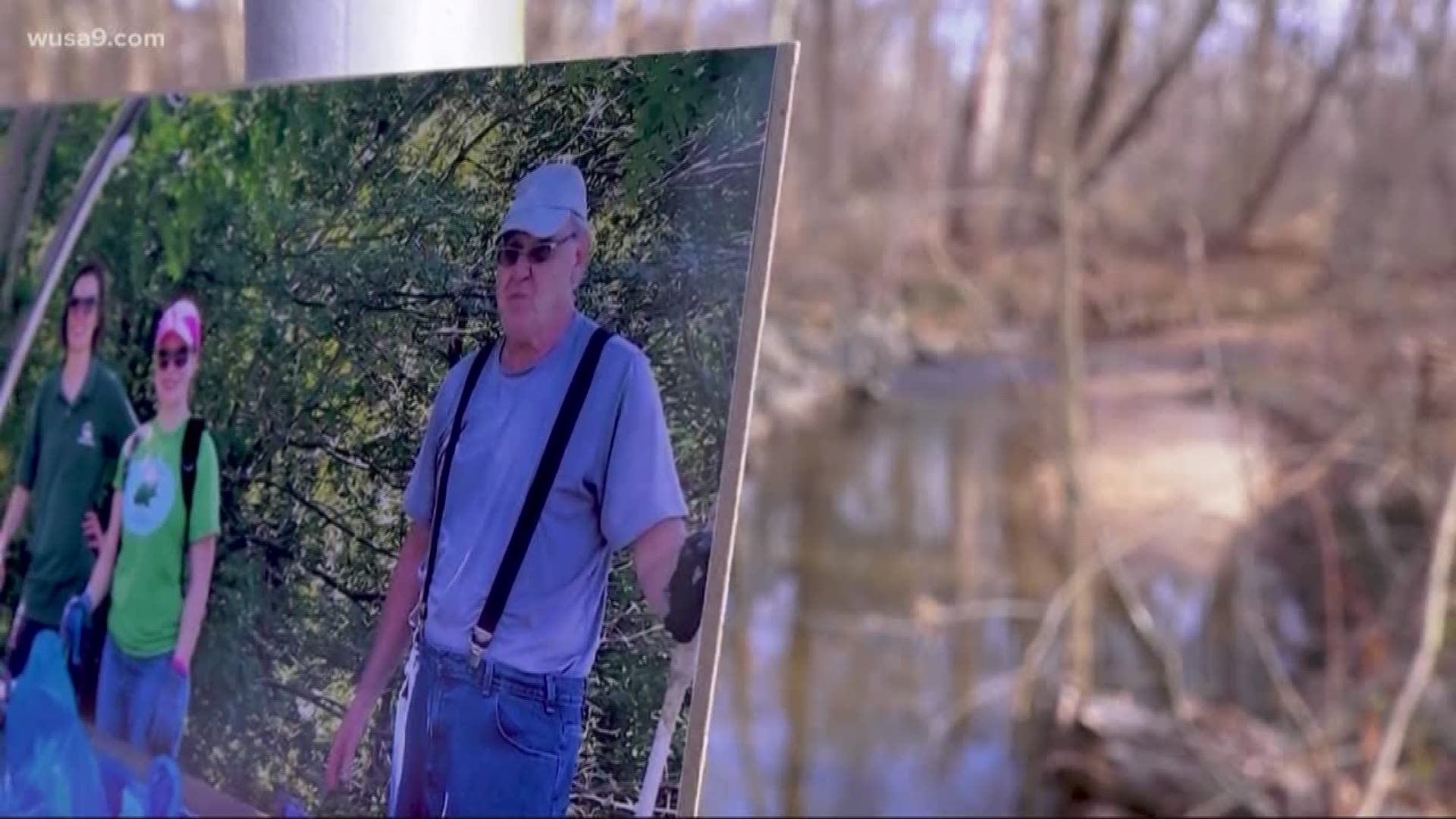 The community is remembering a man who kept a local park clean.