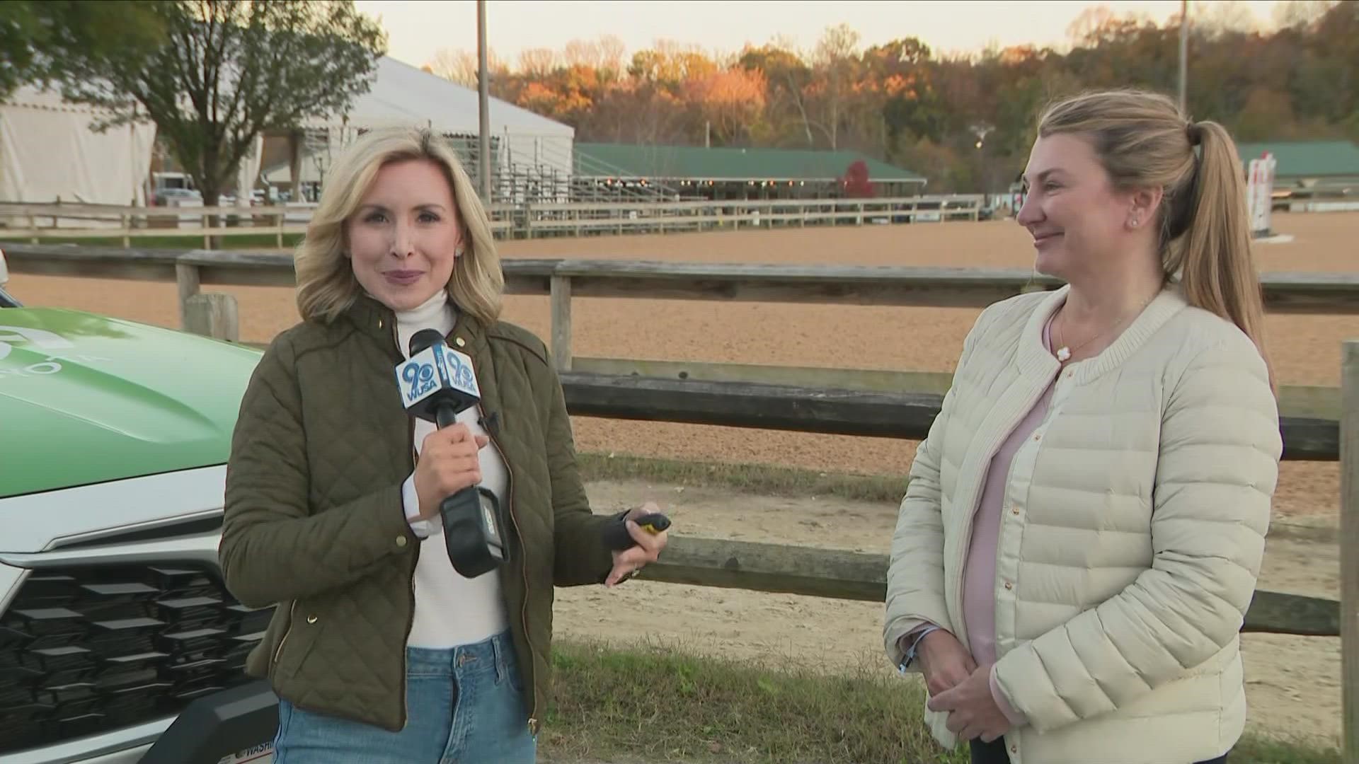 We're going back to Upper Marlboro for Barn Night at the Washington International Horse Show. The theme for Barn Night is all about the environment.