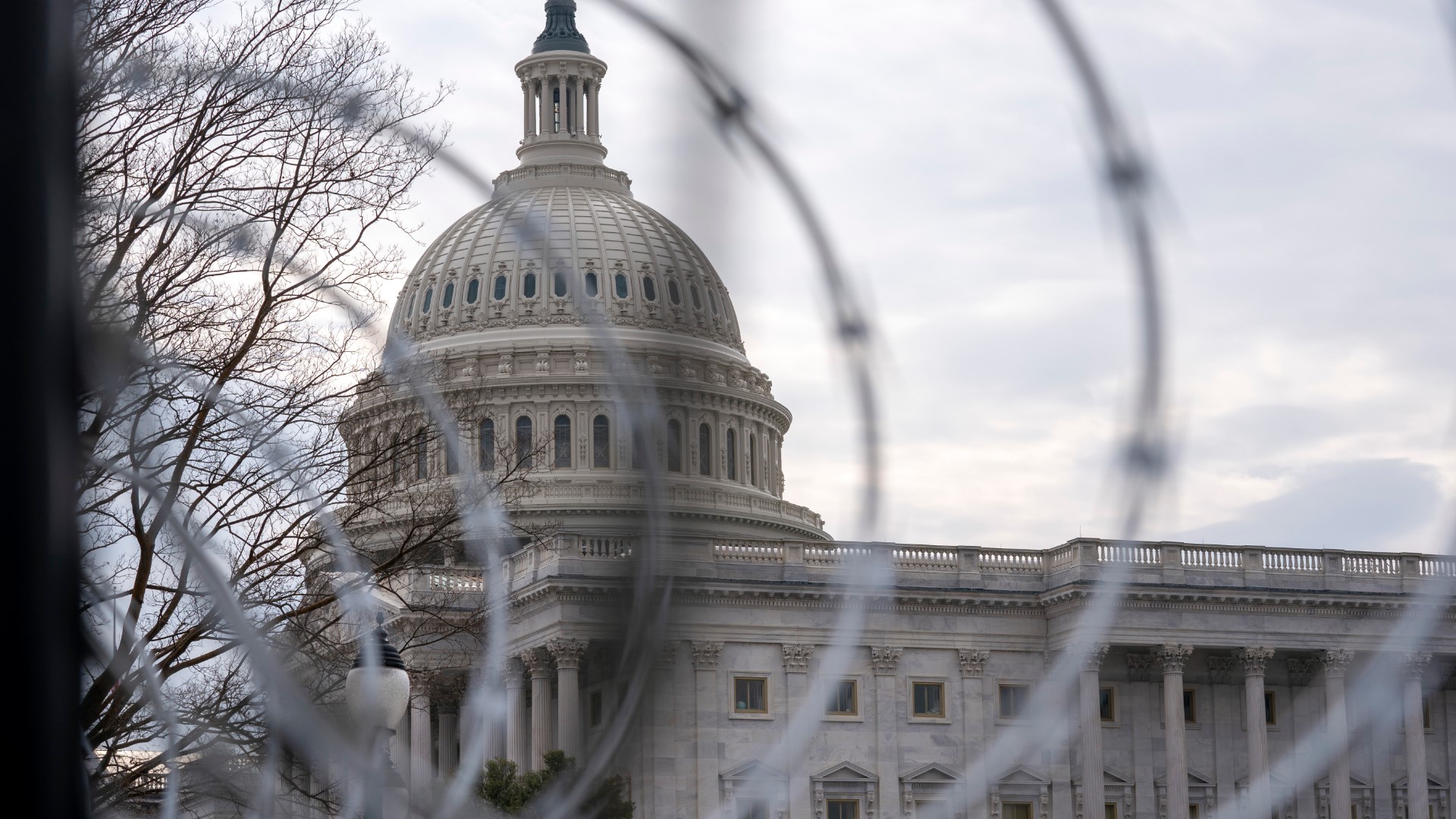 Currently, the Capitol is surrounded by three miles of steel and razor wire fencing that was installed after the Jan. 6 insurrection.