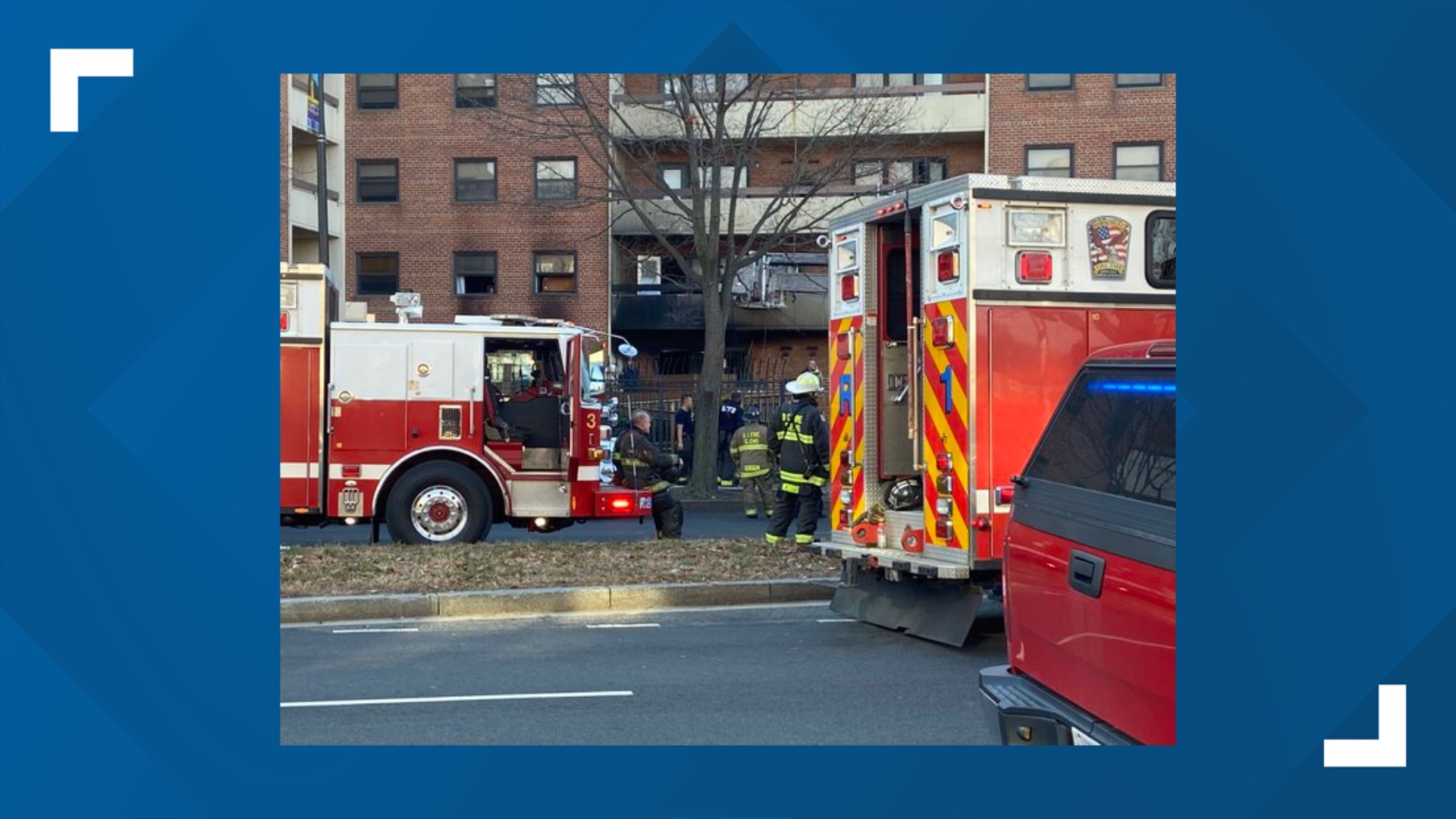 2 seriously injured in Southwest DC apartment fire Saturday
