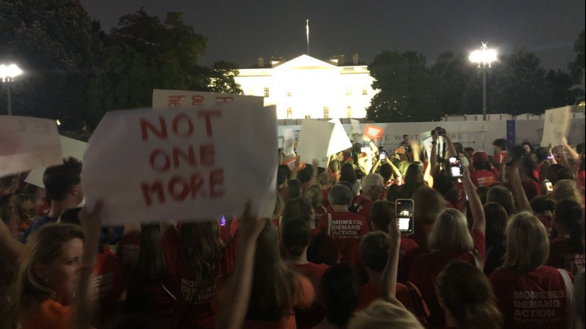 Moms Demand Action is a group of mothers from around the country who've had enough of gun violence. The group happened to be in the middle of their national conference in D.C., when they got the news of the horrific shootings in El Paso, TX and Dayton, OH.