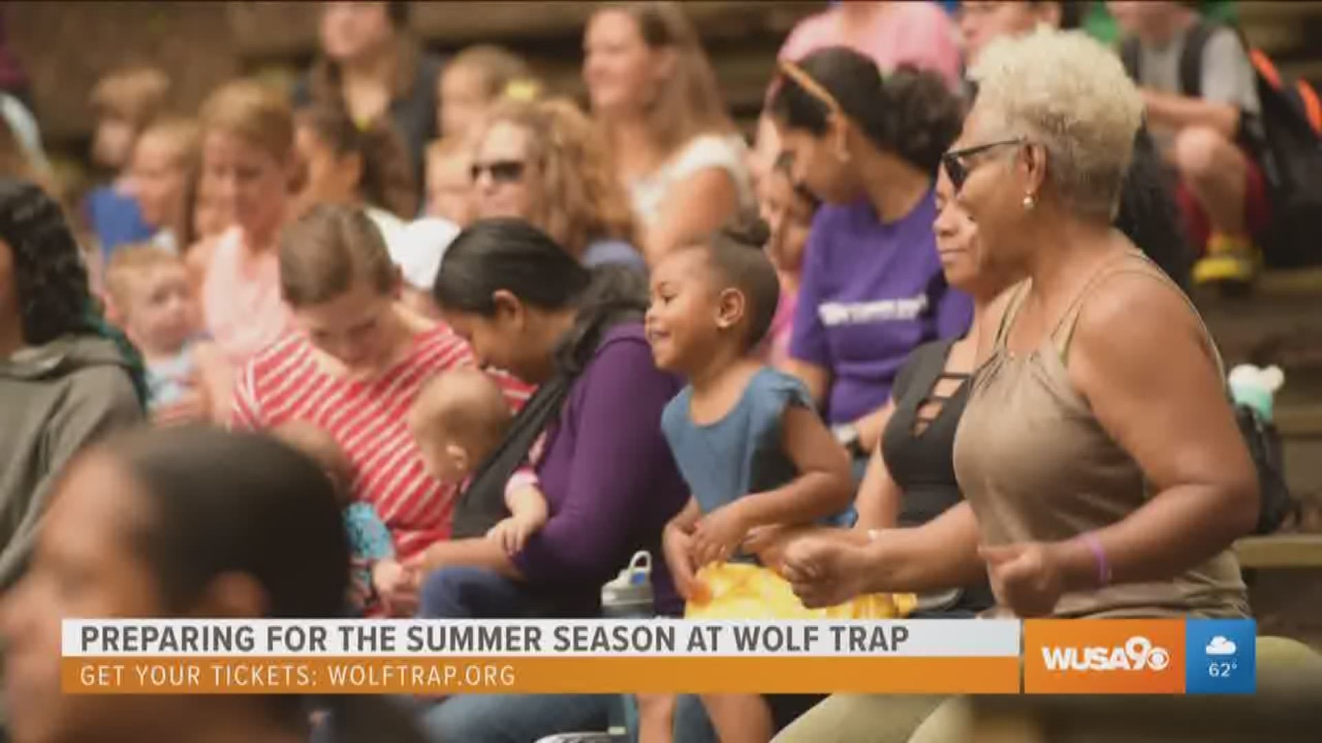 We get a behind the scenes look at how Wolf Trap, the only National Park dedicated to the performing arts, is preparing for the summer 2019 season. Get your tickets at www.WolfTrap.org