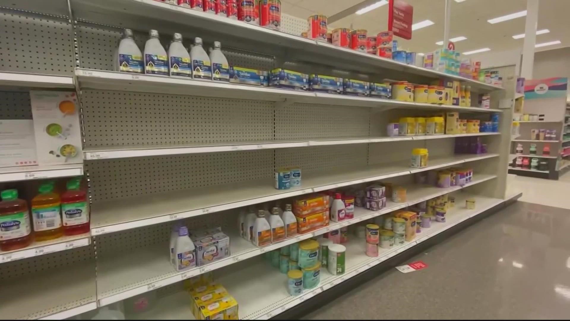 Many families are struggling to find baby formula in the midst of a national shortage caused by massive safety recall and supply disruptions.