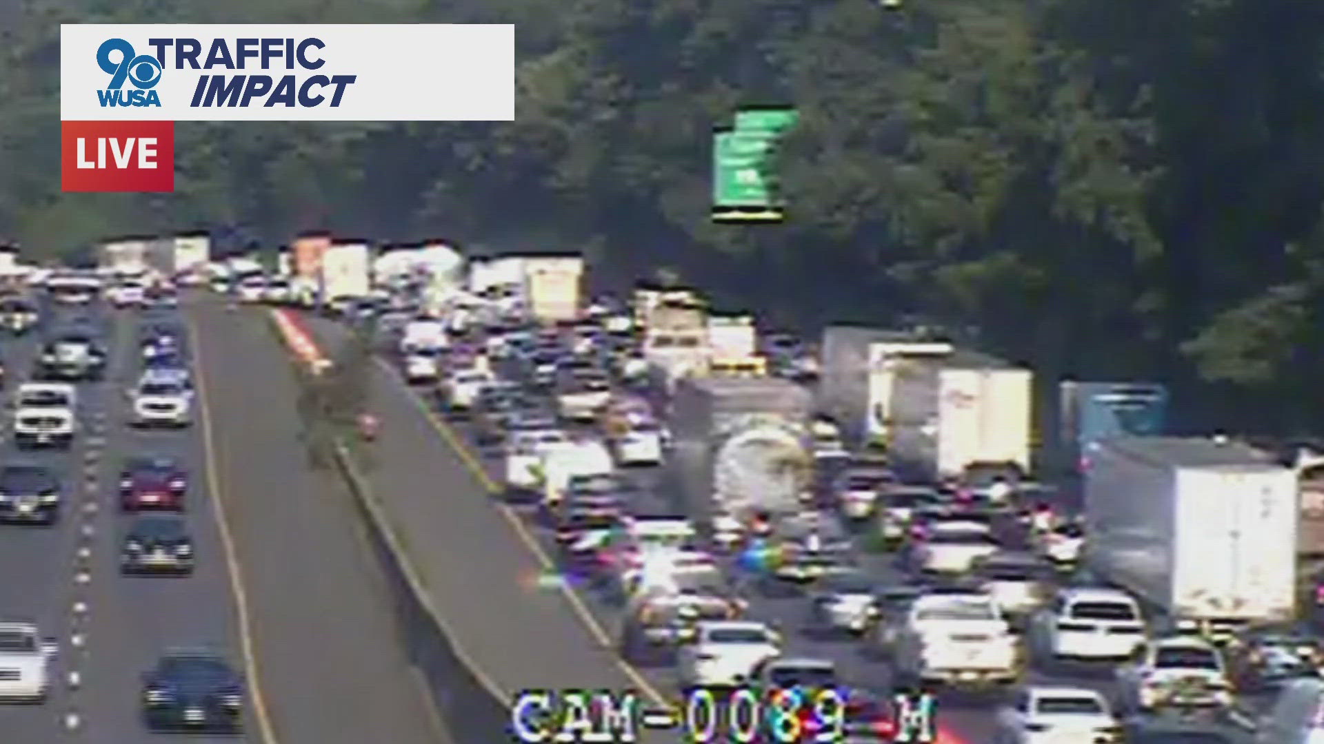 Beltway crash caused delays on I-495 and I-270, lanes reopened