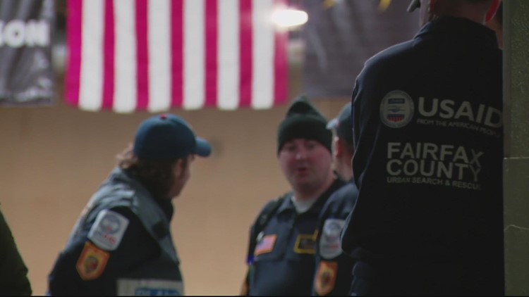 Fairfax County Urban Search and Rescue Team heading to Turkey after earthquake kills thousands