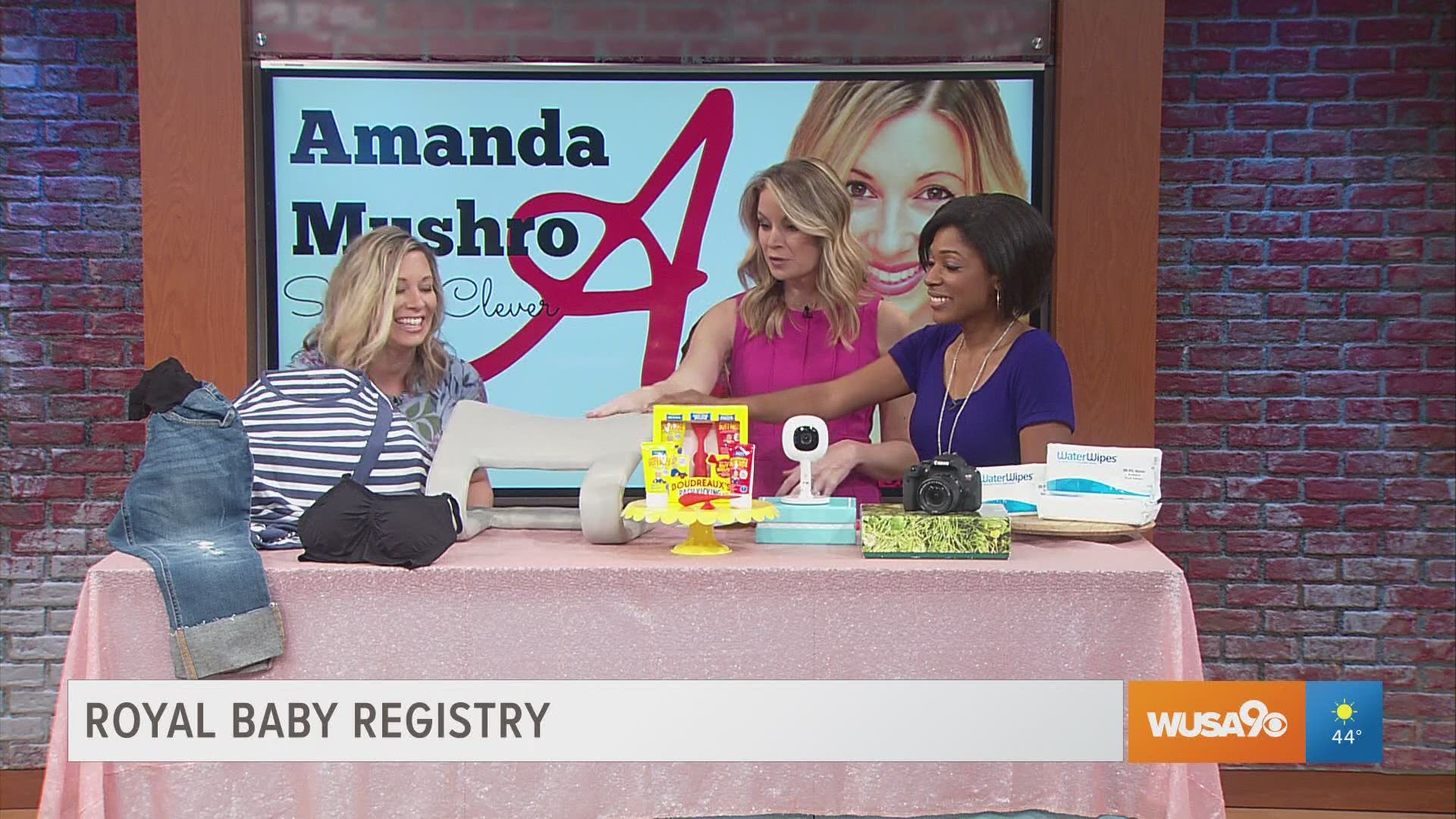 From smart baby cams, to fashionable maternity wear and handy cleanup items... Mommy Blogger Amanda Mushro shares six amazing gifts to give at the next baby shower you attend.
