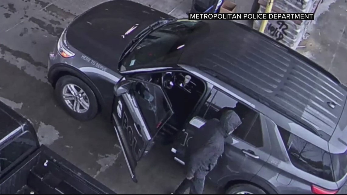 Man arrested for stealing University of DC police cruiser | wusa9.com