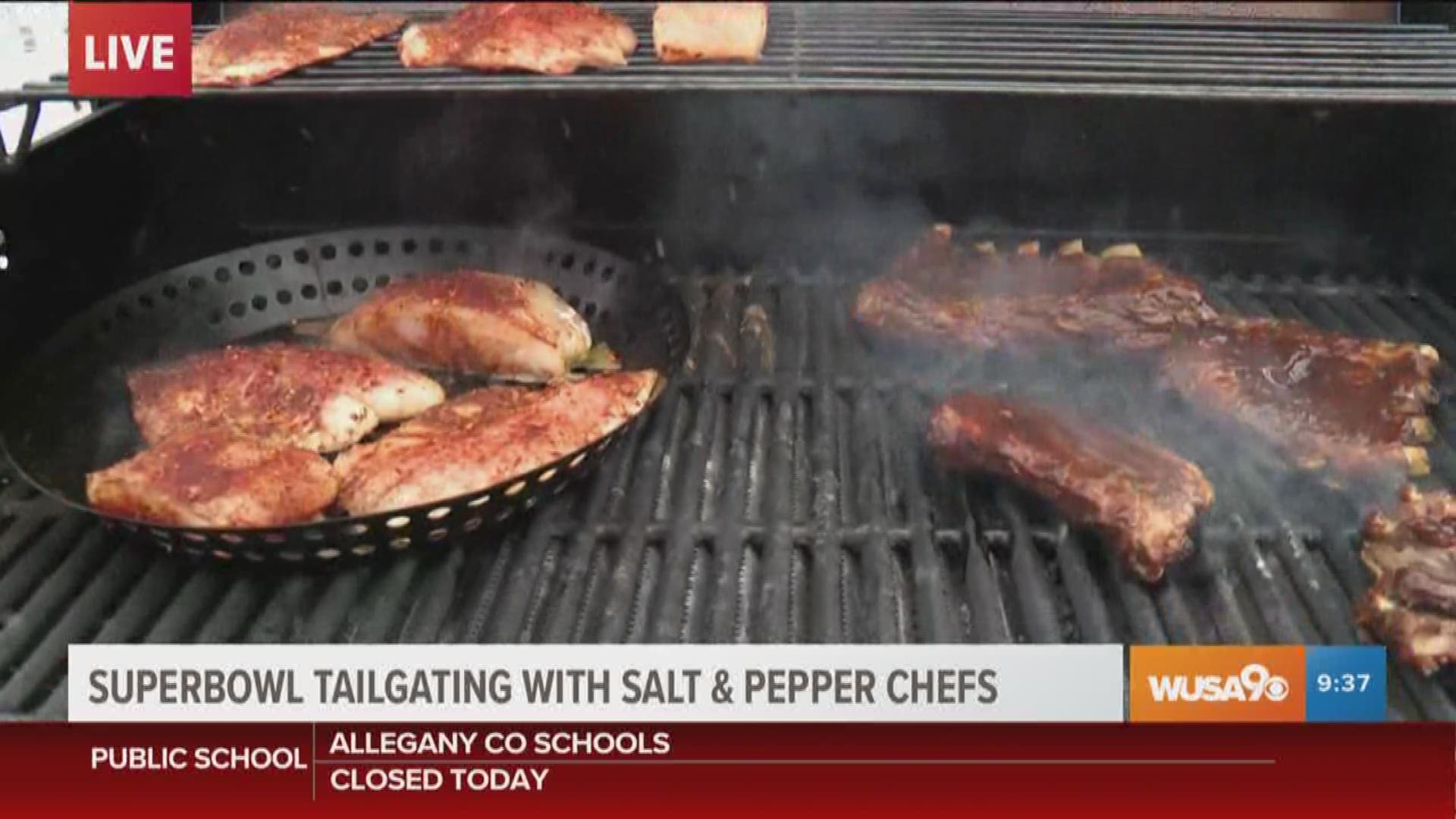 Salt & Pepper Chef, Brian Reeve cooks up some delectable fish and ribs for some street tacos in honor of Super Bowl contenders, LA Rams.