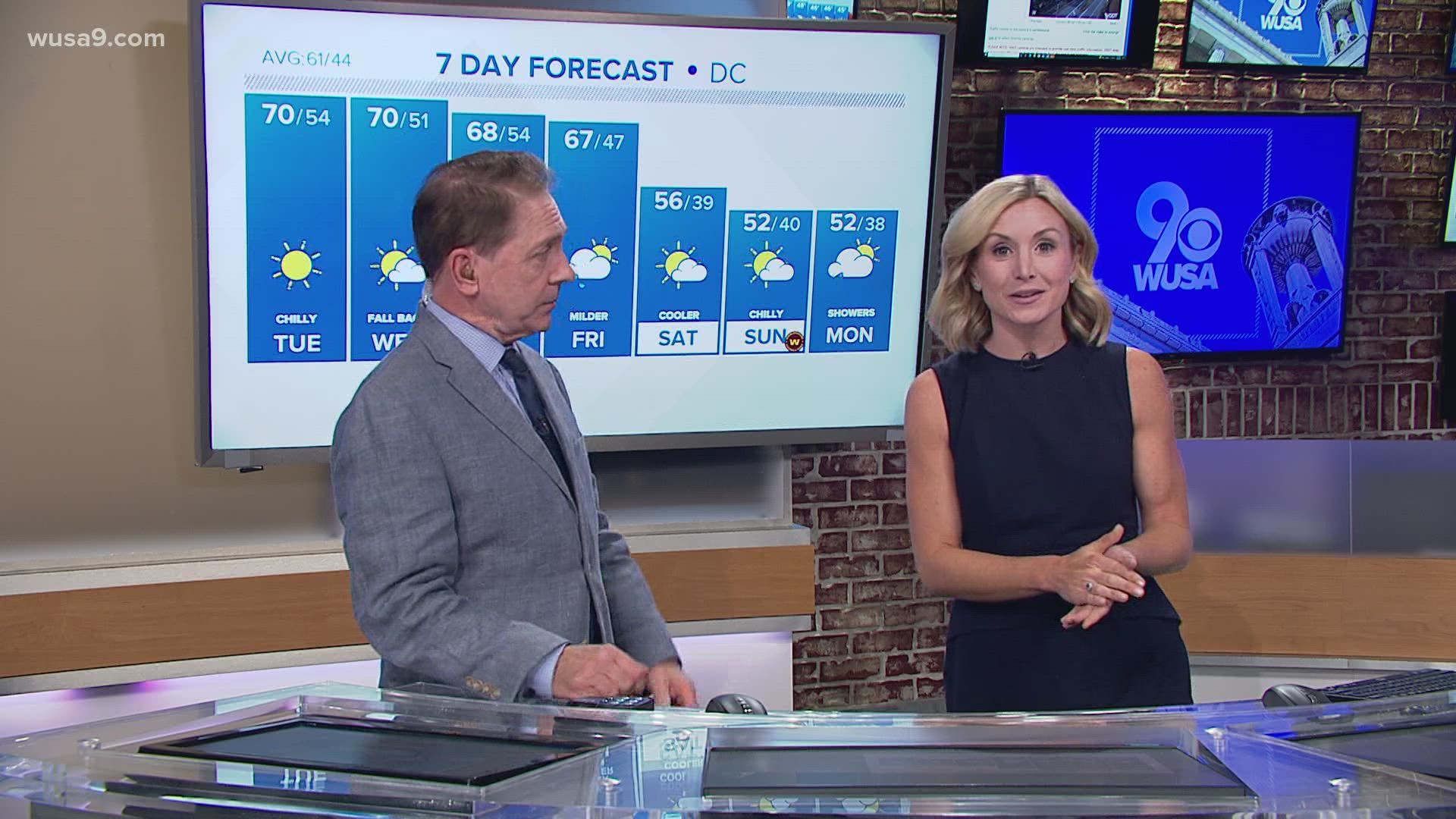 WUSA9's new meteorologist, Kaitlyn McGrath, is officially a Washingtonian, and made her on-air debut Monday.