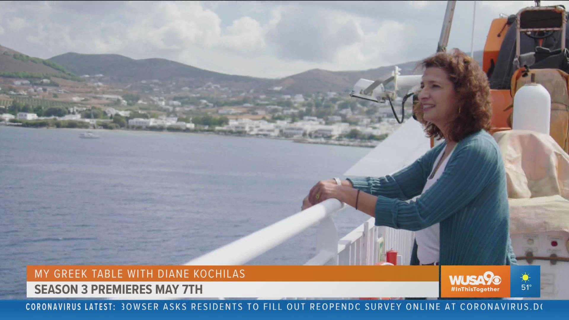 The My Greek Table with Diane Kochilas host shares an amazing Tryopitakia dish that your family can enjoy this Mother's Day weekend. Season 3 premieres May 7th.