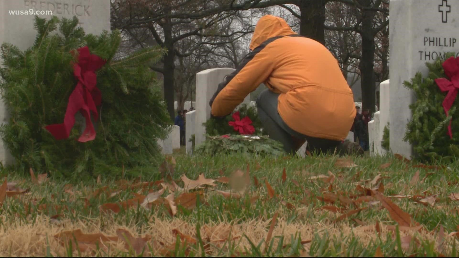 Wreaths Across America Day is December 18.