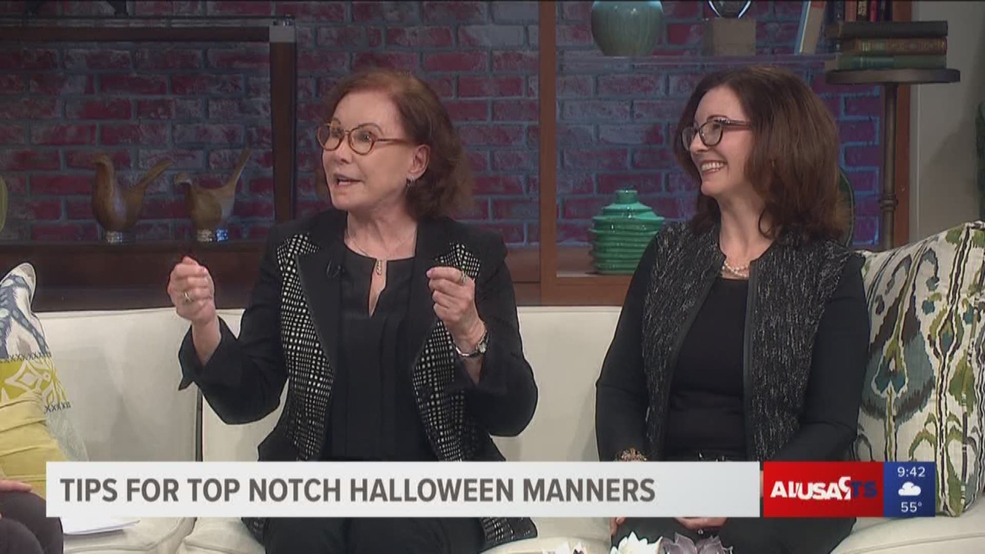 Jessica Marventano and Catherina Wallace, co-founders of Marvelously Well-Mannered give their tips on etiquette rules for Halloween.