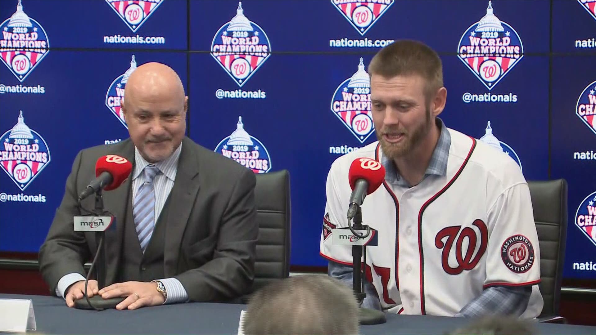 World Series MVP Stephen Strasburg to re-sign with Nationals