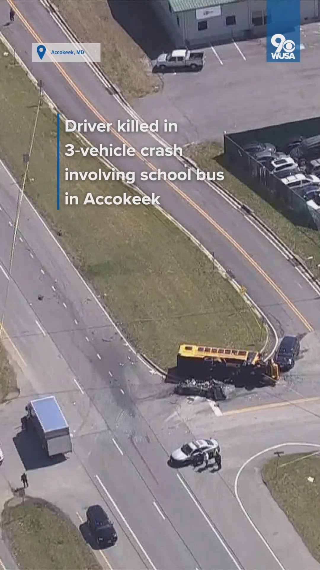 Driver killed in 3‑vehicle crash involving school bus in Accokeek ...