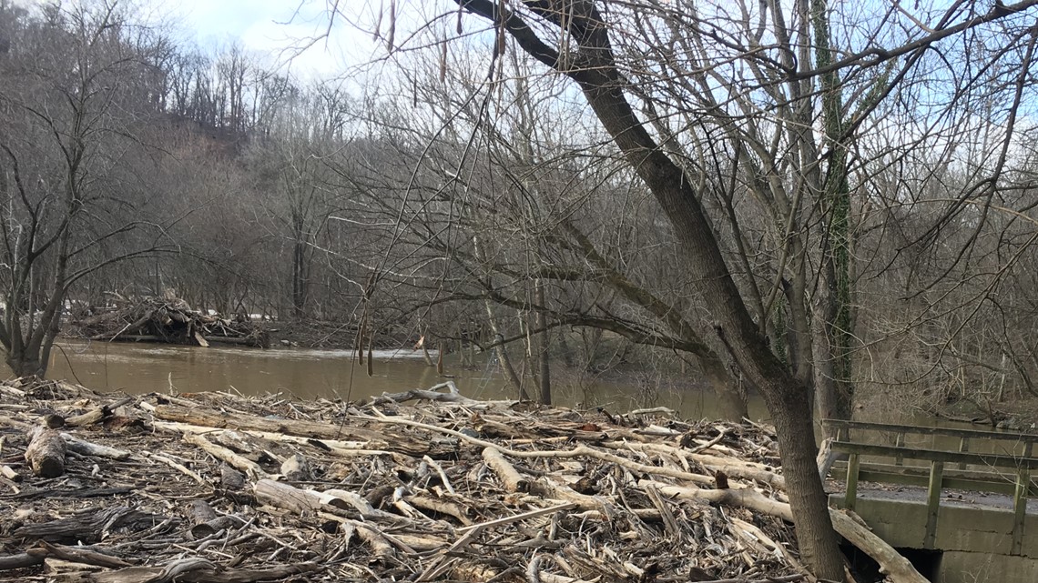 Shutdown leaves Fletchers Cove filled with flood debris