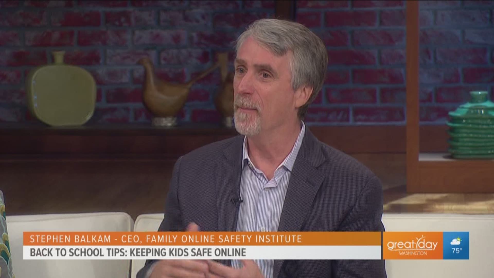 Stephen Balkam, CEO of the Family Online Safety Institute gives some tips on how to keep kids safe online during the back-to-school season. He says talk to your kids, be a good digital role model and learn how to monitor their activity. 