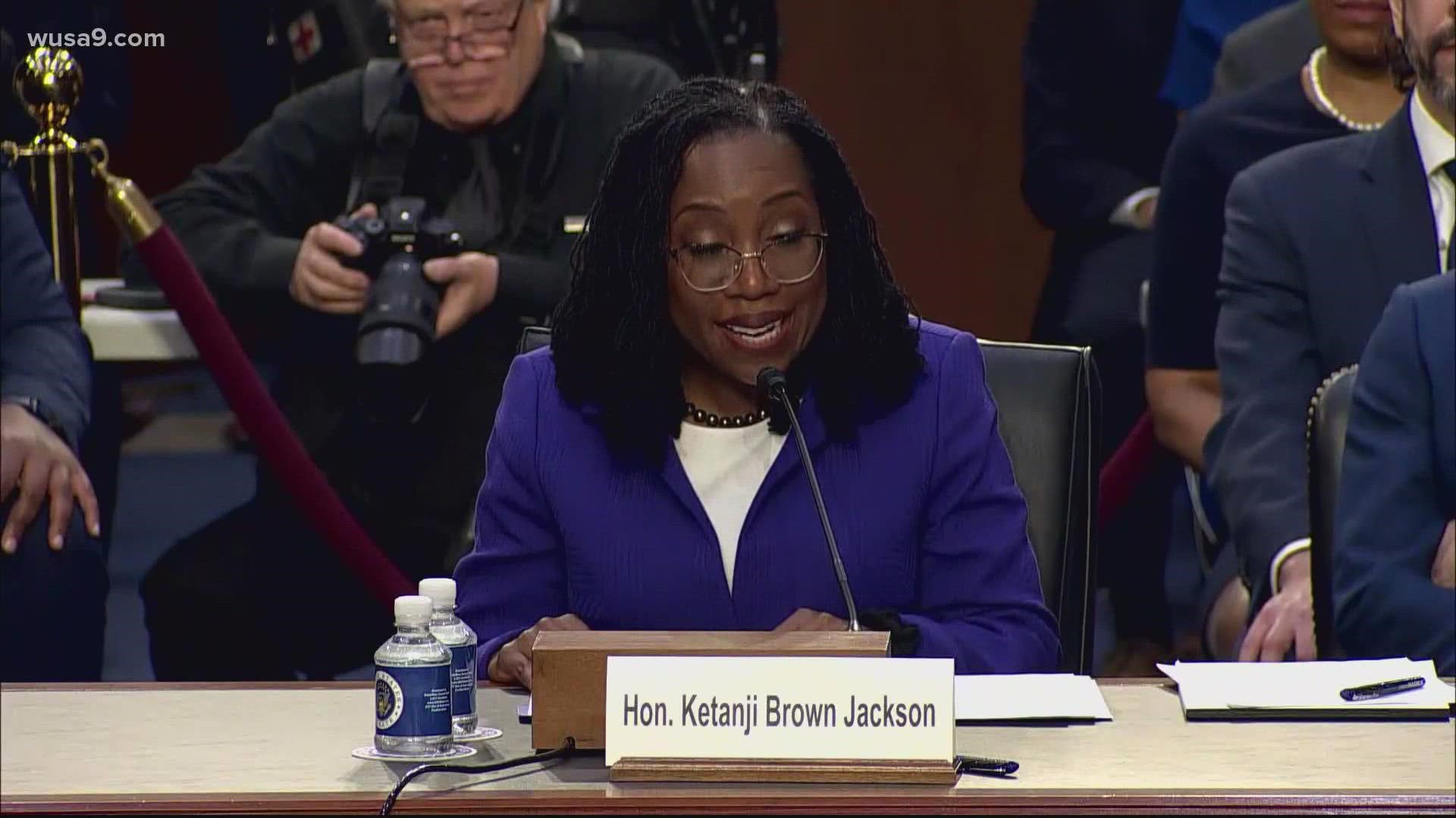 Senate Judiciary Committee Ketanji Brown Jackson Hearings Begin Wusa9 Com