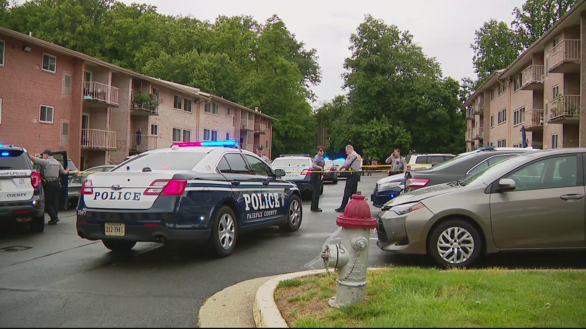 Police are investigating a deadly shooting and stabbing in Fairfax County on Monday afternoon, the Fairfax County Police Department said.