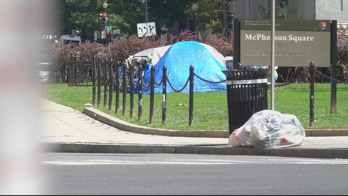 As homeless encampments in DC grow, neighbors and businesses grow frustrated with the District's response