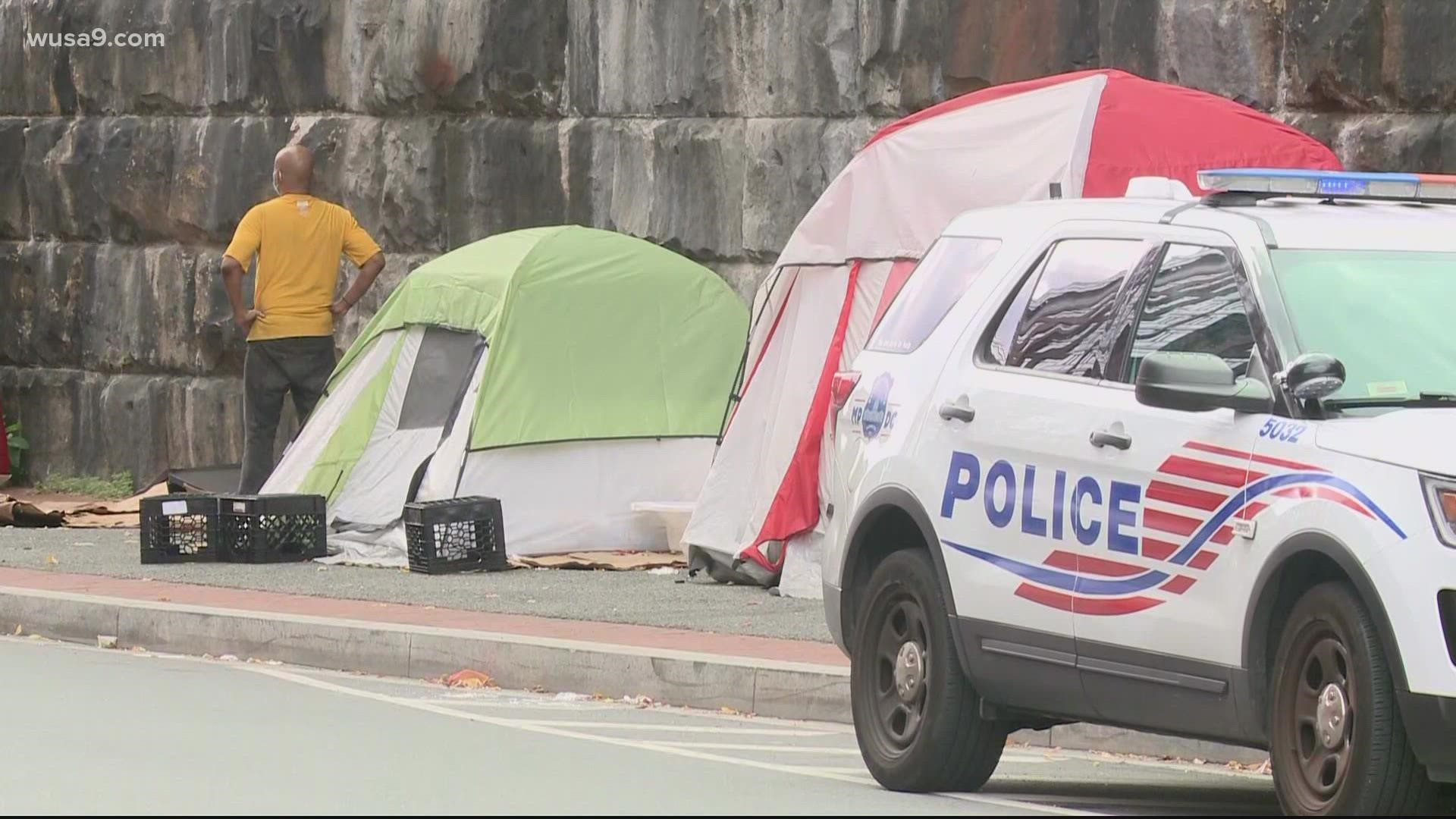 Community groups are asking city officials to stop creating "no-tent zones" and clearing of homeless encampments until each unhoused resident finds good housing.