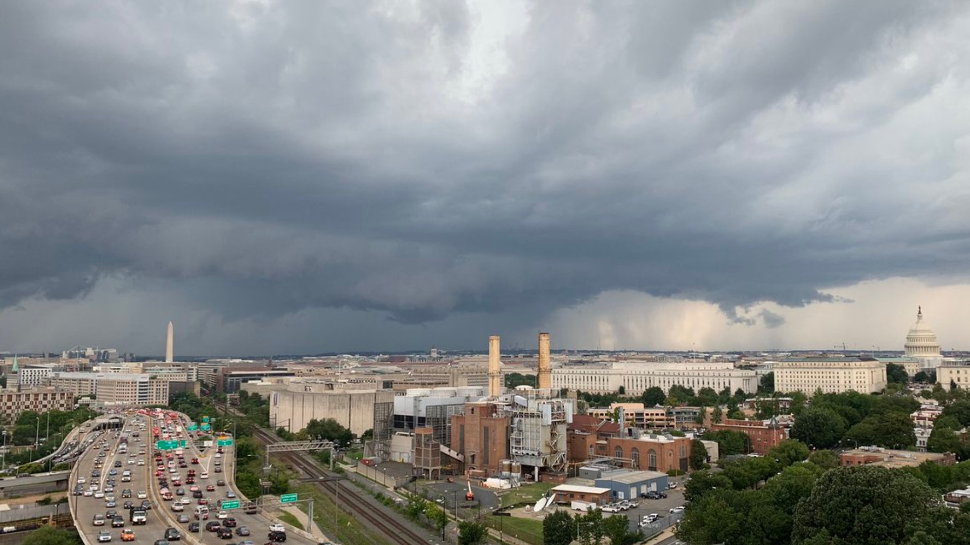 Last line of strong storms move through DC Metro region | wusa9.com