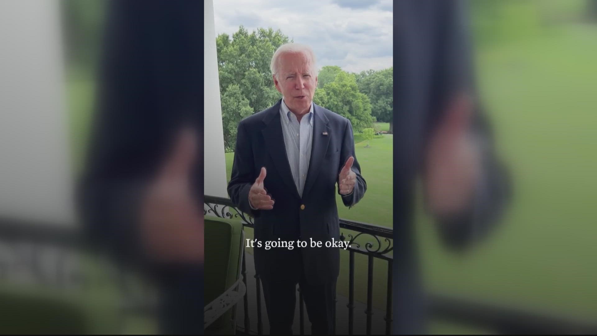 Biden Tests Positive For COVID, Says He's 'doing Well' | Wusa9.com