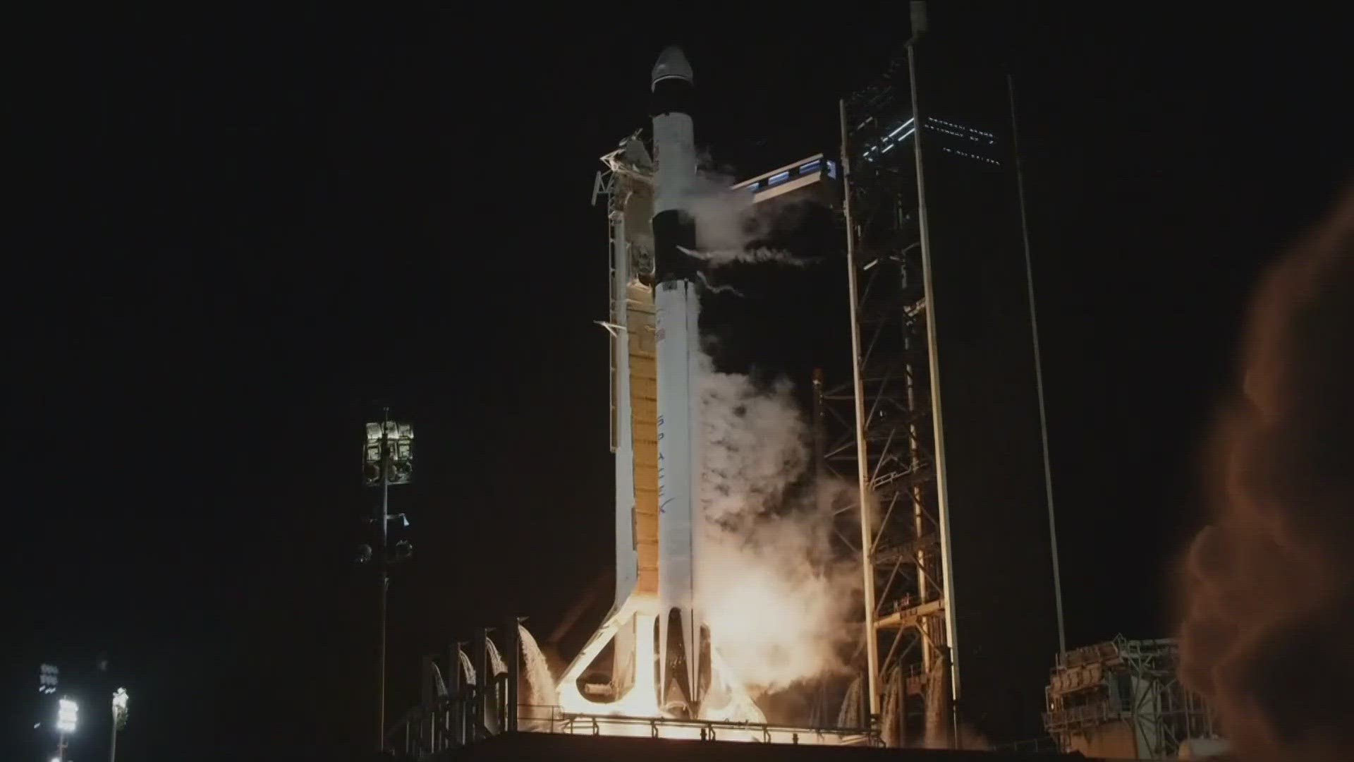 About 24 hours ago, Epps and her crewmates blasted off from Kennedy Space Center in Florida.