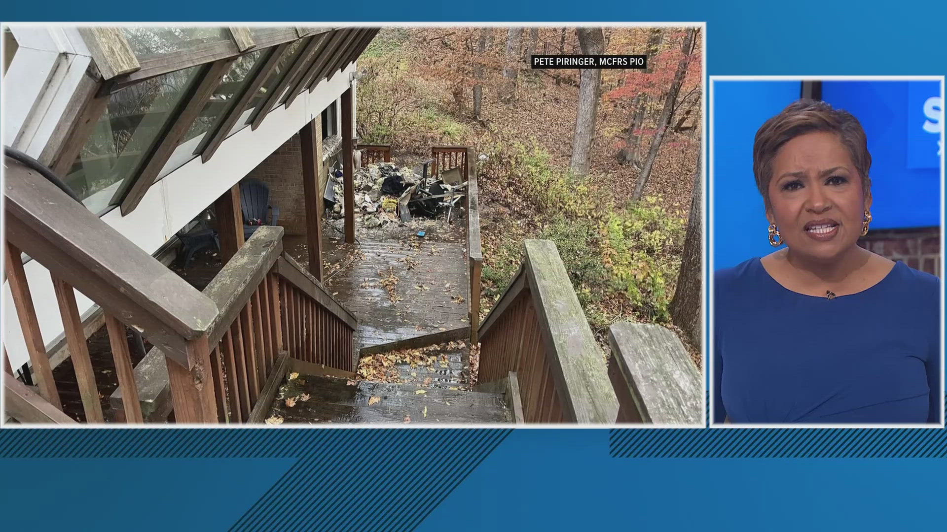 Space heater sparks house fire in Potomac | wusa9.com