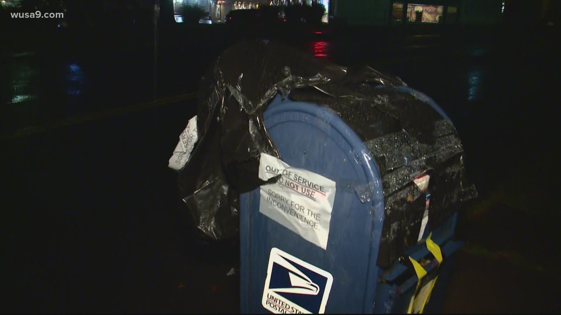 Police said the mailboxes have been broken into several times this year.